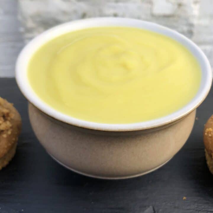 Vegan Custard Recipe | Vegan Vanilla Custard-image