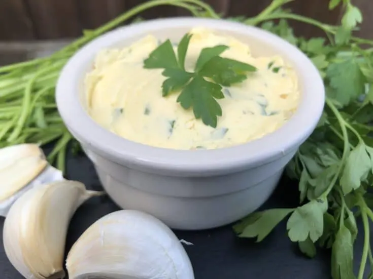 Easy Vegan Garlic Butter