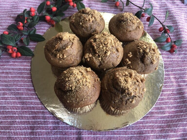 The Best Vegan Gingerbread Muffins | Vegan Muffin Recipes