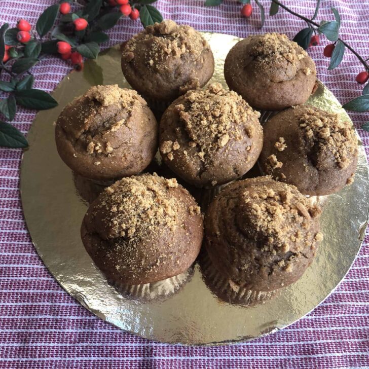 The Best Vegan Gingerbread Muffins | Vegan Muffin Recipes