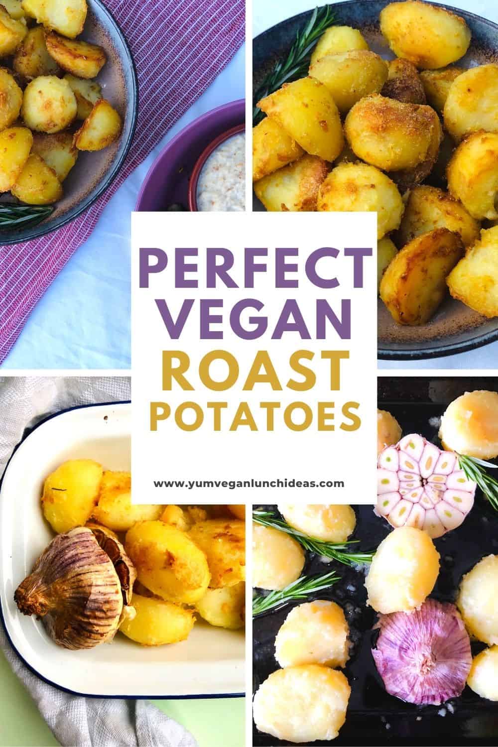 The Best Vegan Roast Potatoes Vegan Potato Recipes