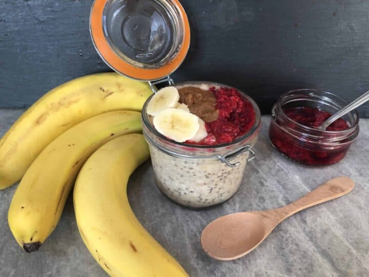 The Best Banana Overnight Oats Creamy Overnight Oatmeal Recipe