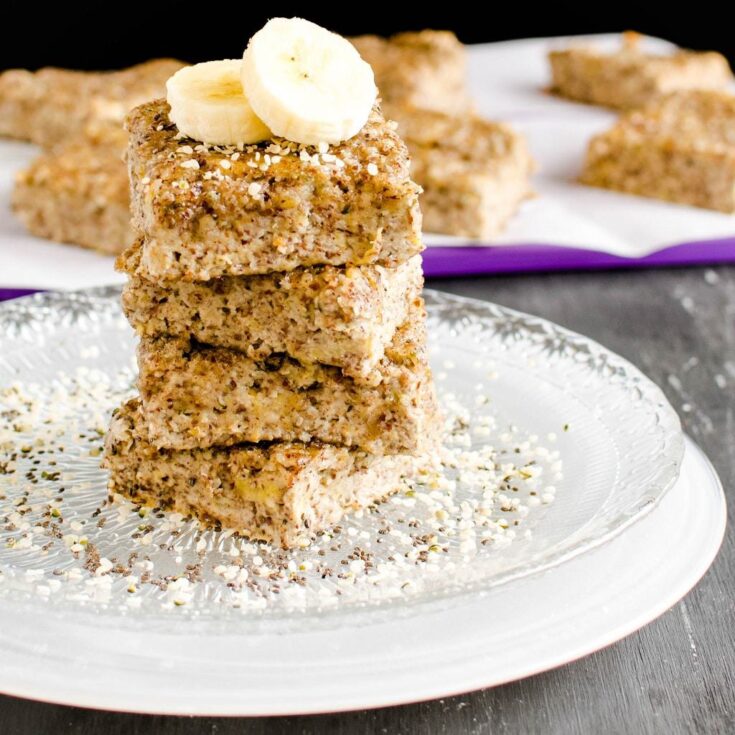 Image for Banana Hazelnut Protein Bars