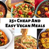 easy cheap vegan recipes