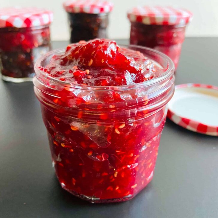 Easy Raspberry and Apple Jam