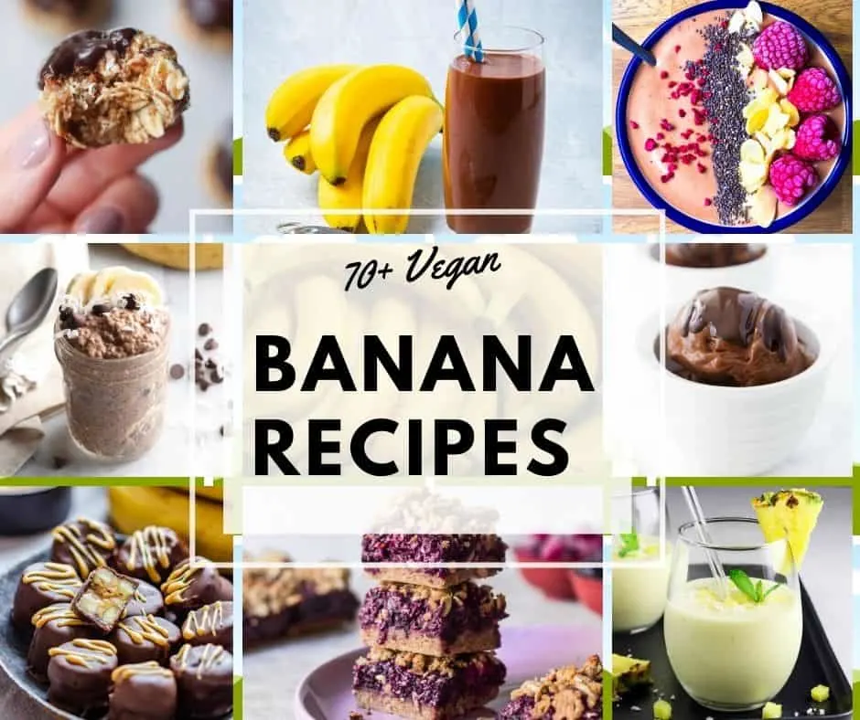 vegan banana recipes