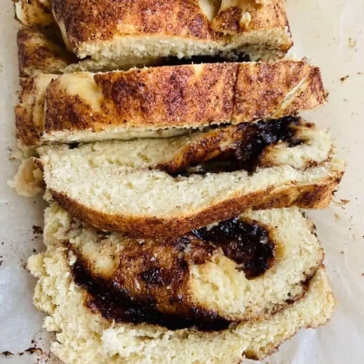 vegan cinnamon swirl bread 2