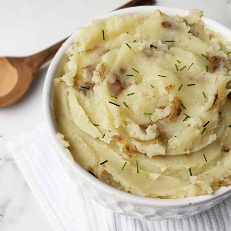 Image for Healthy Mashed Potatoes (easy + vegan)