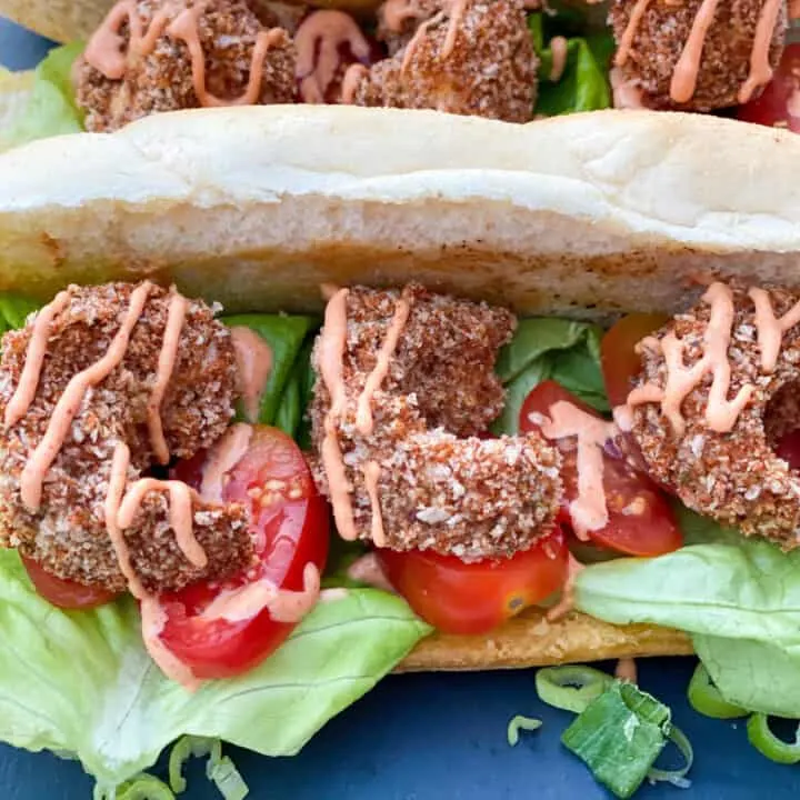 vegan po boy
