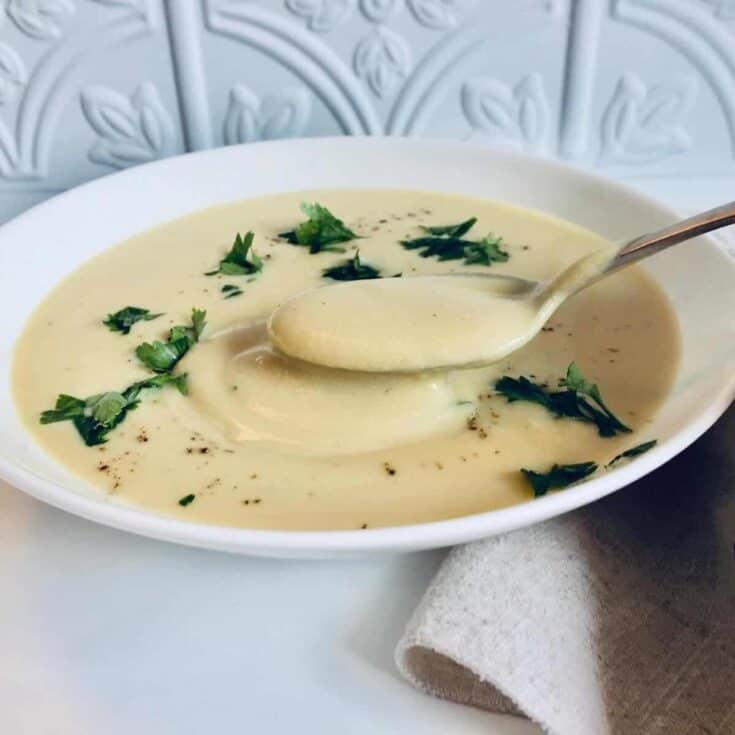 Image for Vegan Cream Of Cauliflower Soup
