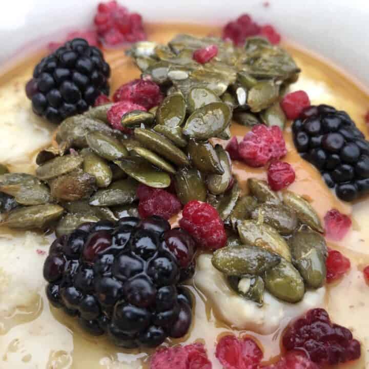 pumpkin seed clusters