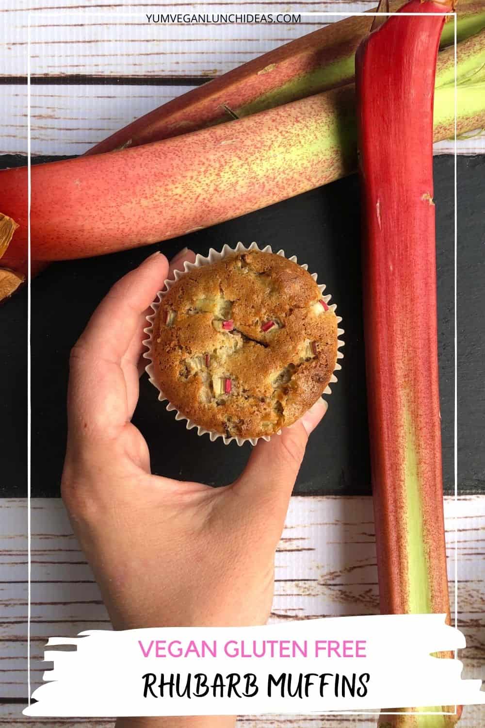 Vegan Gluten Free Rhubarb Muffins Buckwheat Rhubarb Muffin Recipe