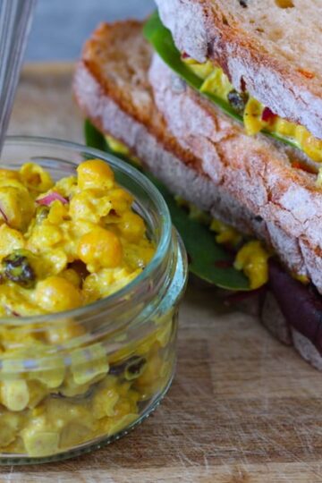 vegetarian coronation chicken