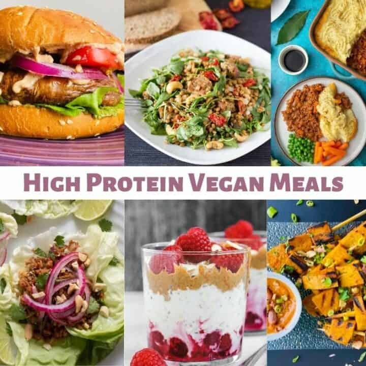 40+ Delicious High Protein Vegan Meals