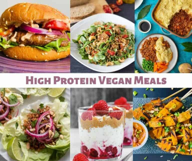 High Protein Vegan Meals