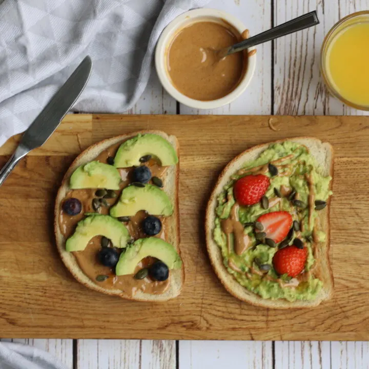 Avocado Peanut Butter Toast