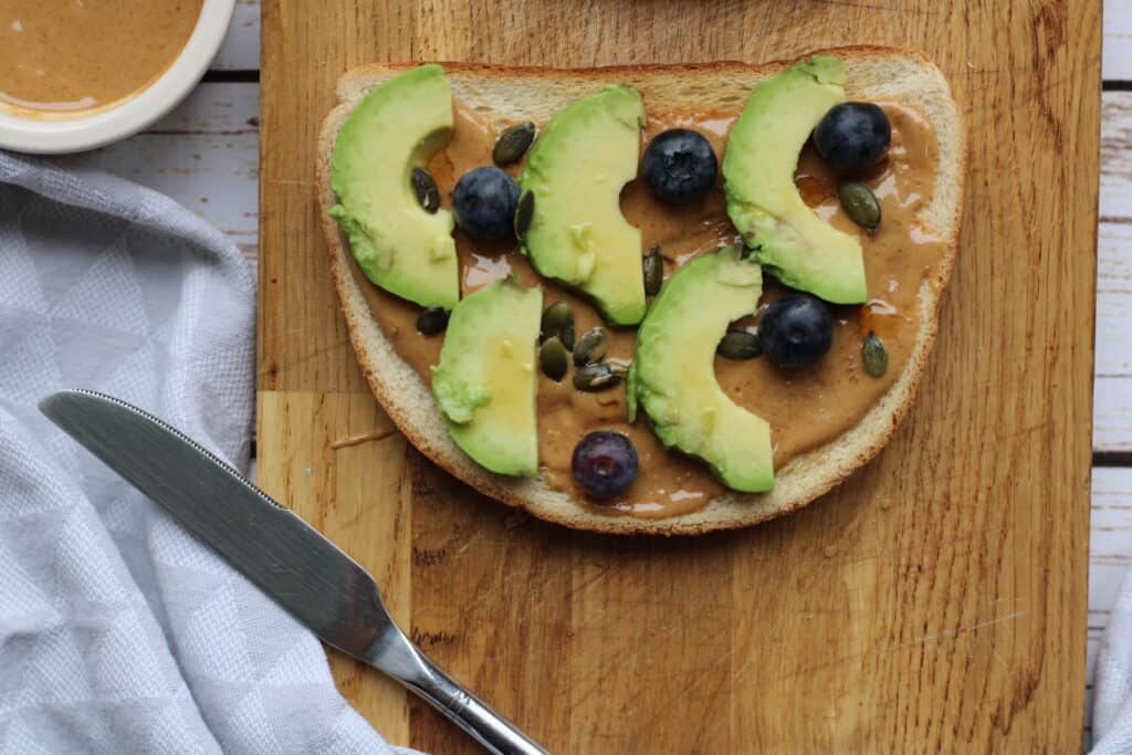 avocado peanut butter baby