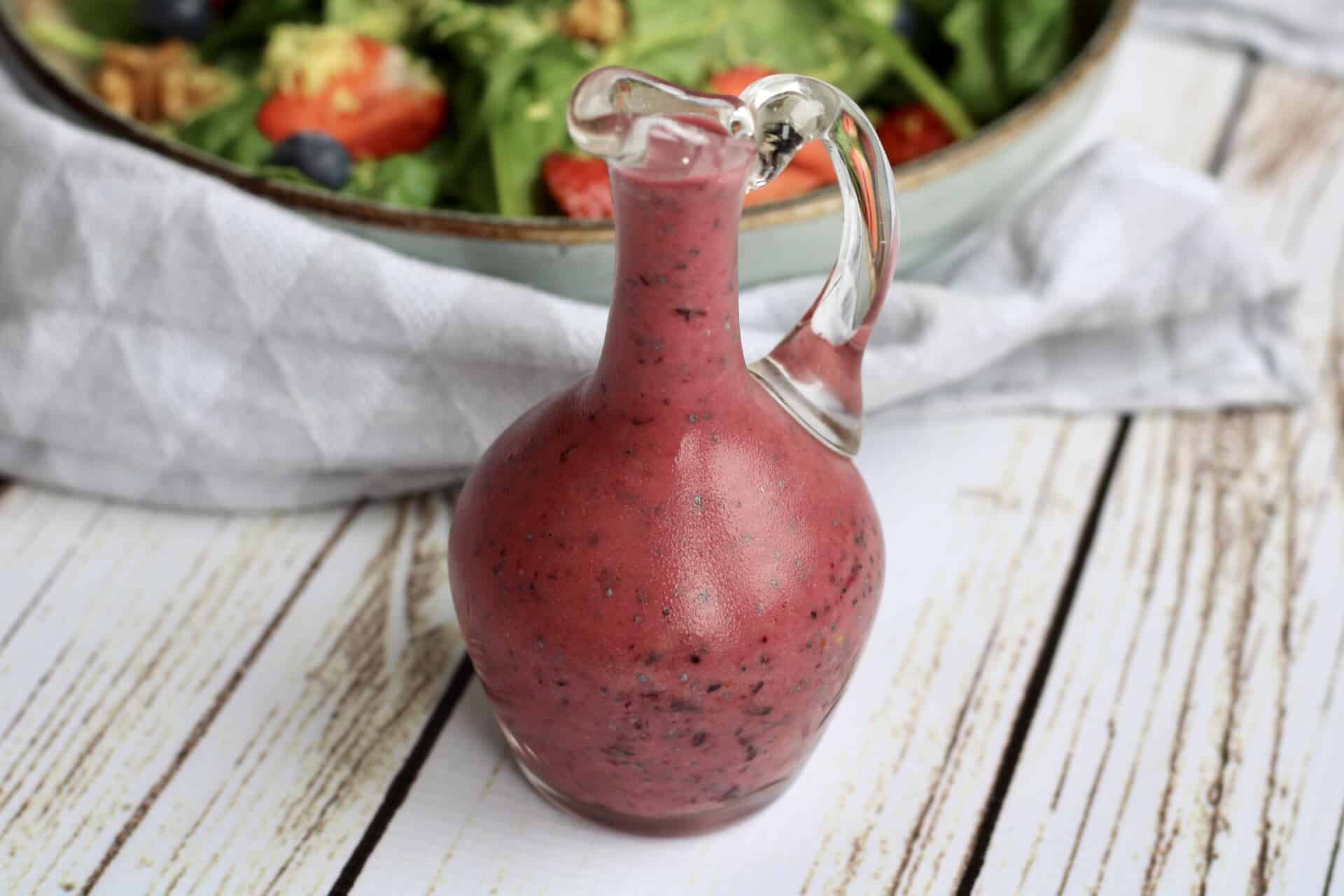Beautiful Blueberry Poppy Seed Dressing 5 Minute Vegan Poppyseed