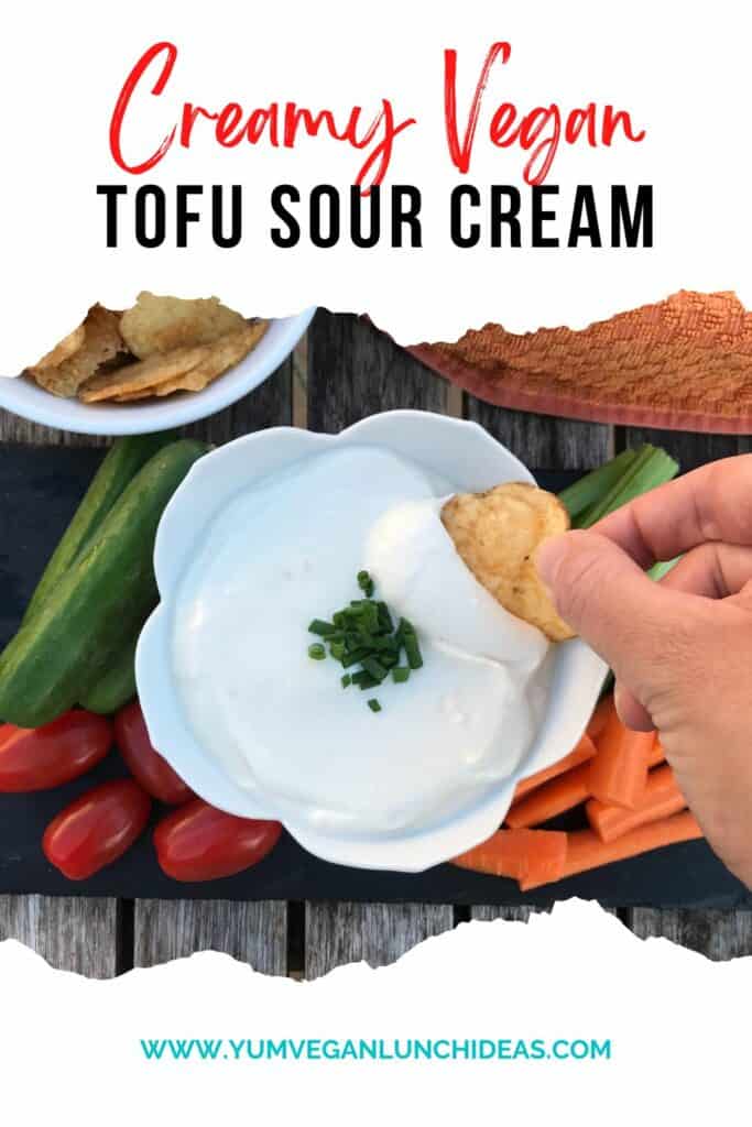 Vegan Tofu Sour Cream Pin
