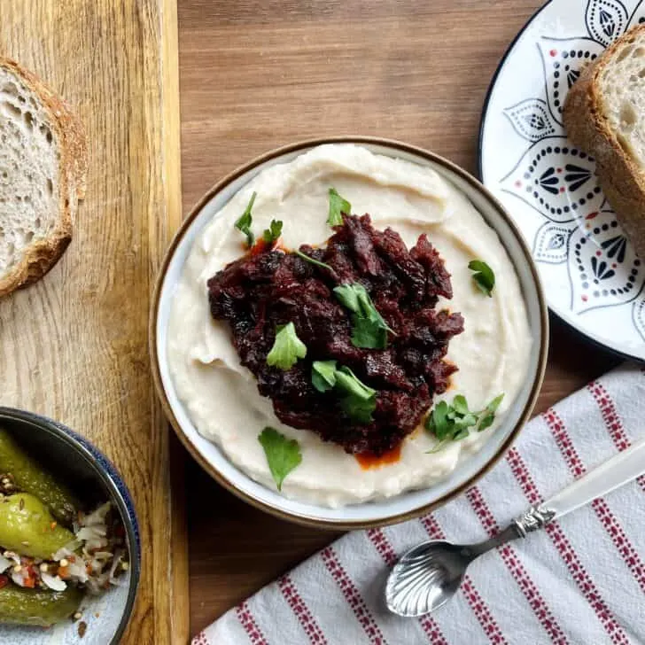 Delicious Fasole Batuta | Romanian White Bean Dip