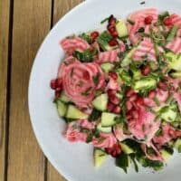 cucumber beet salad