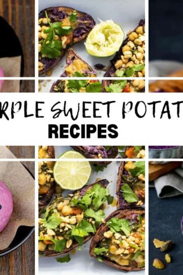 recipes purple sweet potatoes