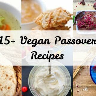 vegan passover recipes