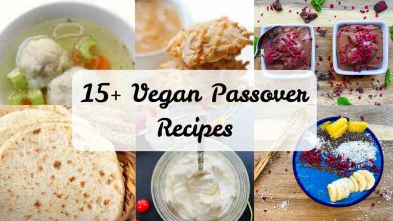 vegan passover recipes