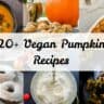 vegan pumpkin recipes