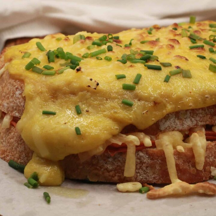 vegetarian croque monsieur