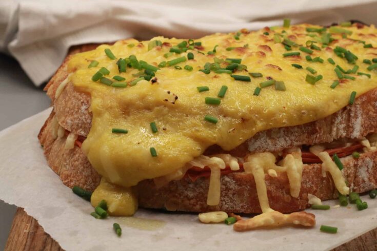 vegetarian croque monsieur
