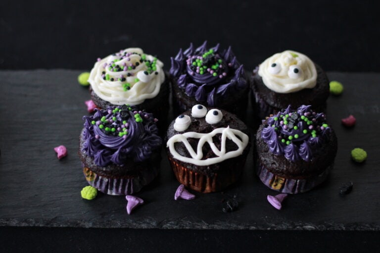 vegan halloween cupcakes