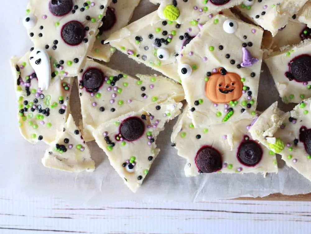 vegan frozen yogurt bark