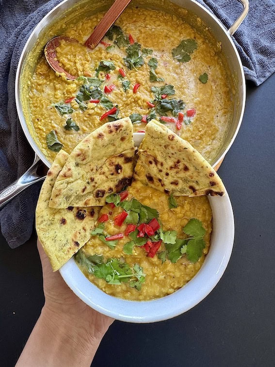 red lentil dahl