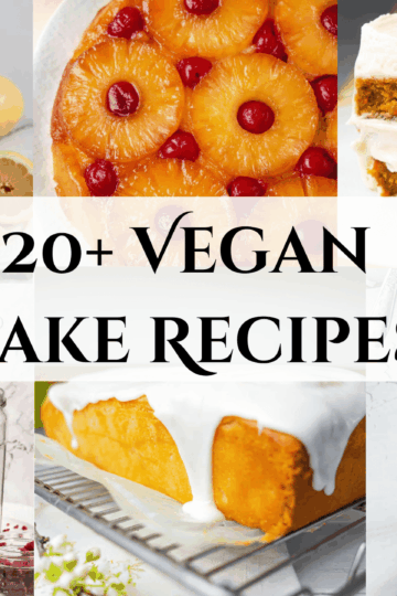 vegan cake recipes