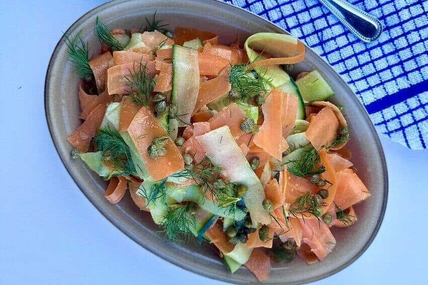 carrots and cucumber salad