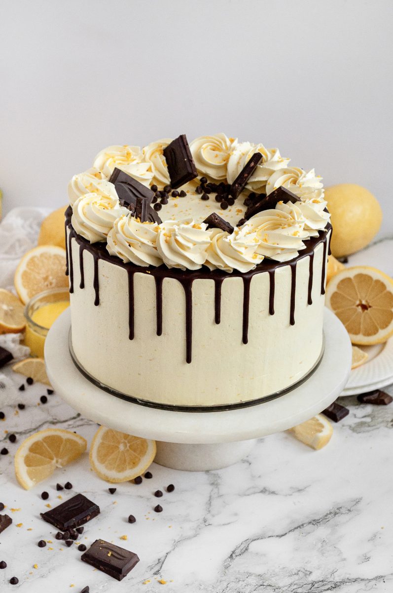 Image for Chocolate Lemon Cake (Gluten-Free & Vegan)