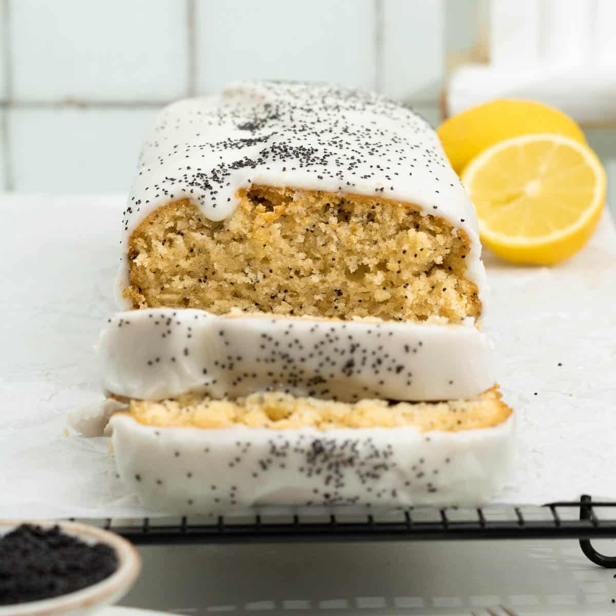 Image for Vegan Lemon Poppy Seed Cake- Dairy Free, Egg Free!