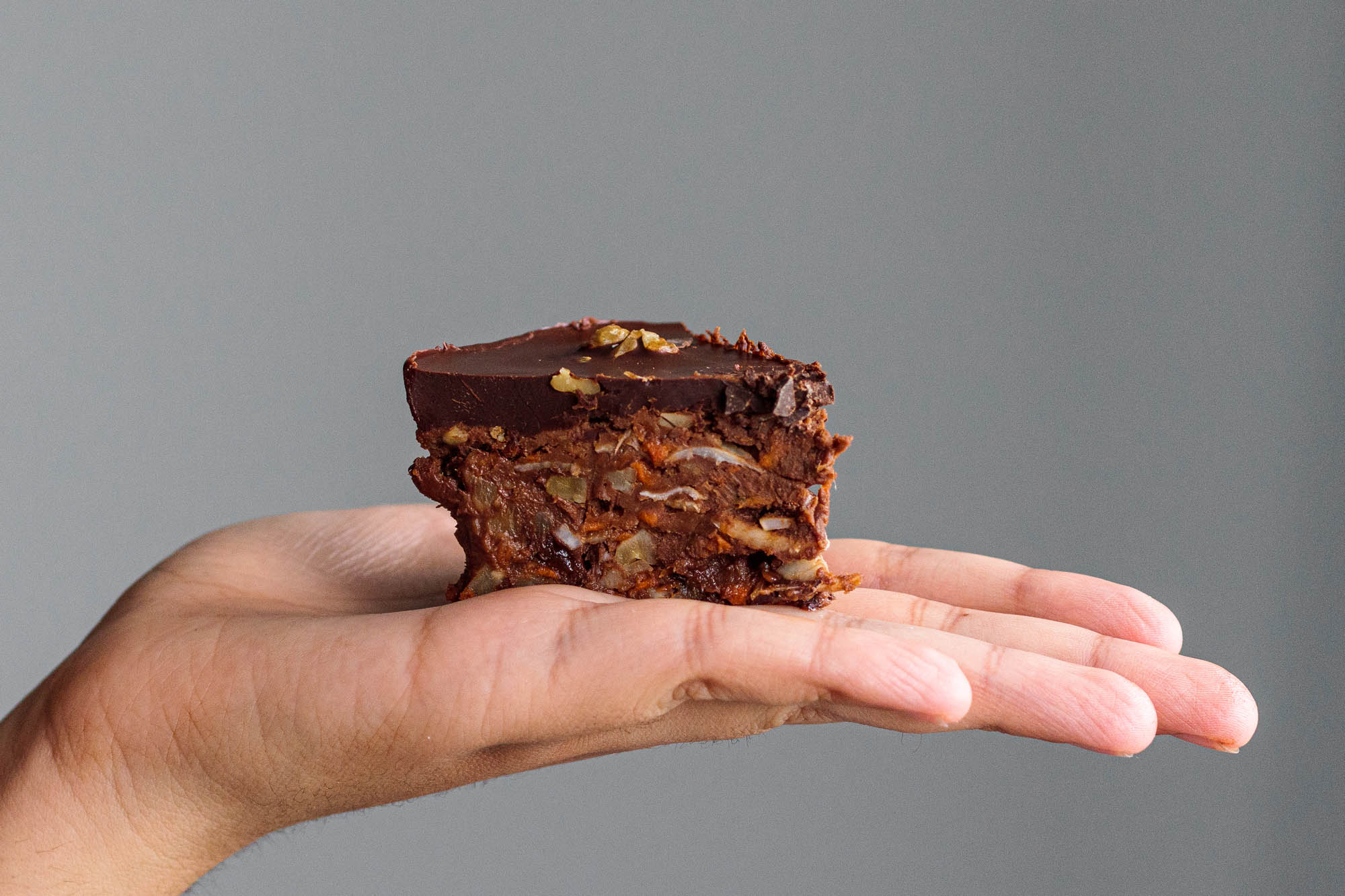 Image for Raw Vegan Chocolate Carrot Cake (Low-Carb & Keto)