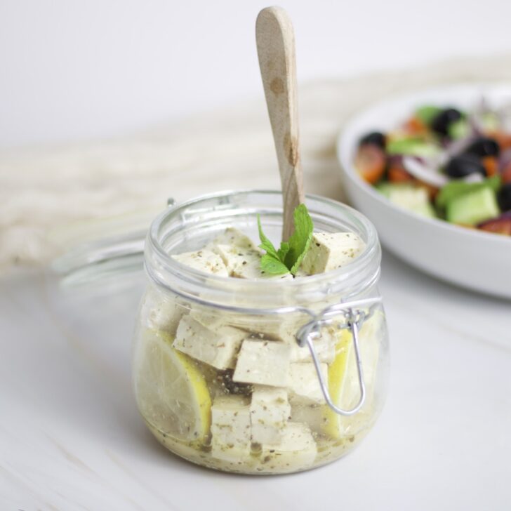 Delicious Vegan Feta Cheese – Only 5 Minute Prep